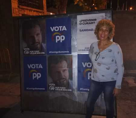 Pegada de carteles Elecciones generales 10N