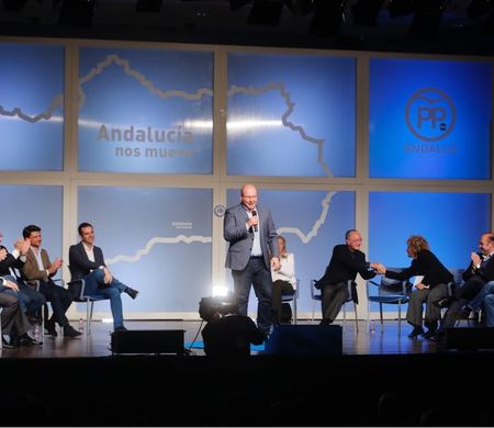 Presentación en Marbella de los candidatos a las Alcaldías de las capitales de provincia andaluzas y las ciudades de más de 100.000 habitantes