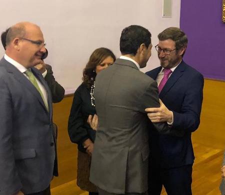 Primera visita del presidente de la Junta de Andalucía, Juanma Moreno, a Jaén (15/02/19)