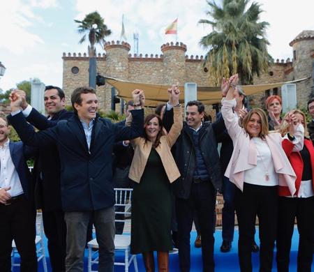 Visita de Pablo Casado y Juanma Moreno a Jaén y Linares 9-11-2018