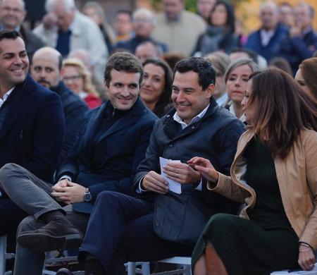 Visita de Pablo Casado y Juanma Moreno a Jaén y Linares 9-11-2018