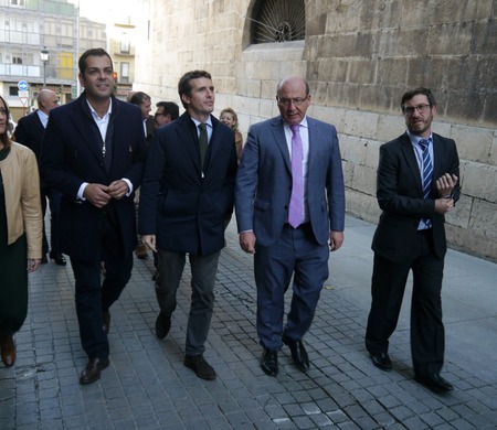 Visita de Pablo Casado y Juanma Moreno a Jaén y Linares 9-11-2018