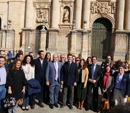 Visita de Pablo Casado y Juanma Moreno a Jaén y Linares 9-11-2018