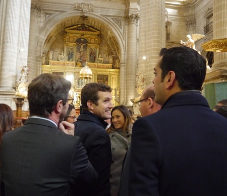 Visita de Pablo Casado y Juanma Moreno a Jaén y Linares 9-11-2018