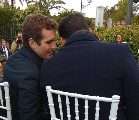 Visita de Pablo Casado y Juanma Moreno a Jaén y Linares 9-11-2018