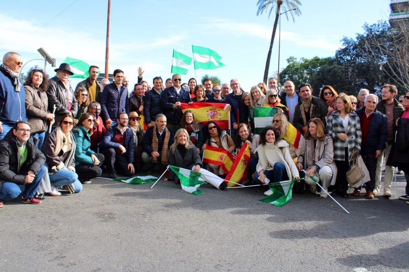 Cerca de un millar de jiennenses vuelven a reivindicar en Sevilla la igualdad de España 