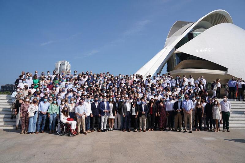 Amplia representación territorial del PP de Jaén durante la convención nacional