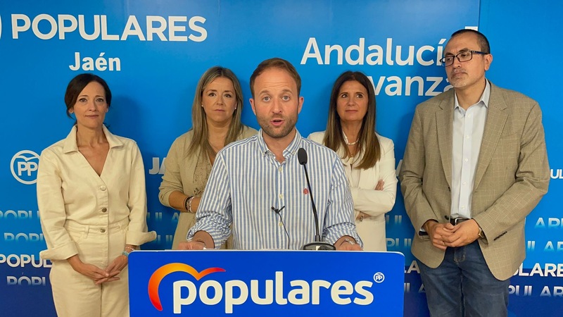 Erik Domínguez resalta que la inversión de Juanma Moreno en Jaén casi sextuplica a la de Pedro Sánchez en 2023