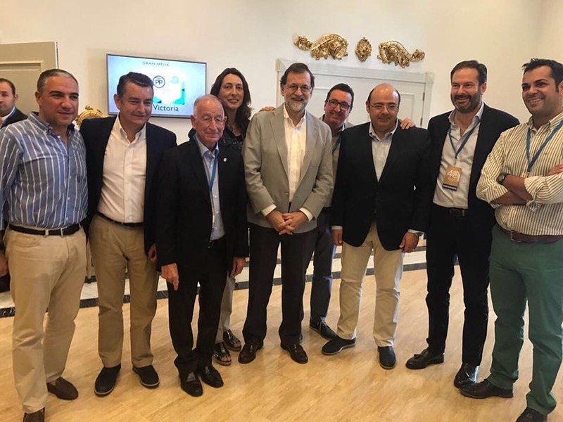 Requena ha participado en la reunión de presidentes provinciales del PP en Palma de Mallorca