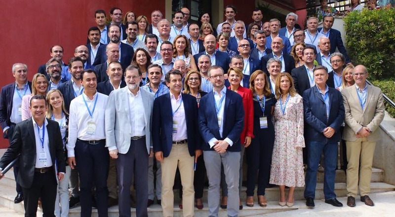 Requena ha participado en la reunión de presidentes provinciales del PP en Palma de Mallorca