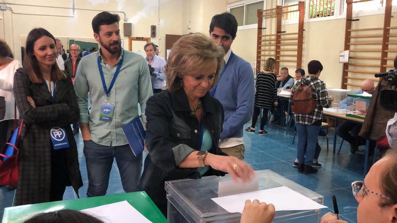 Del Moral denota “alegría y positividad” en los electores y confía en que será “una gran jornada electoral”