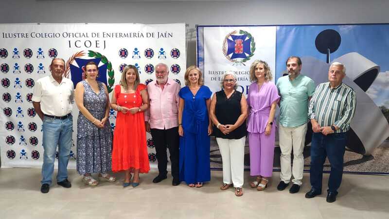 Del Moral se reúne con el Colegio Oficial de Enfermería de Jaén
