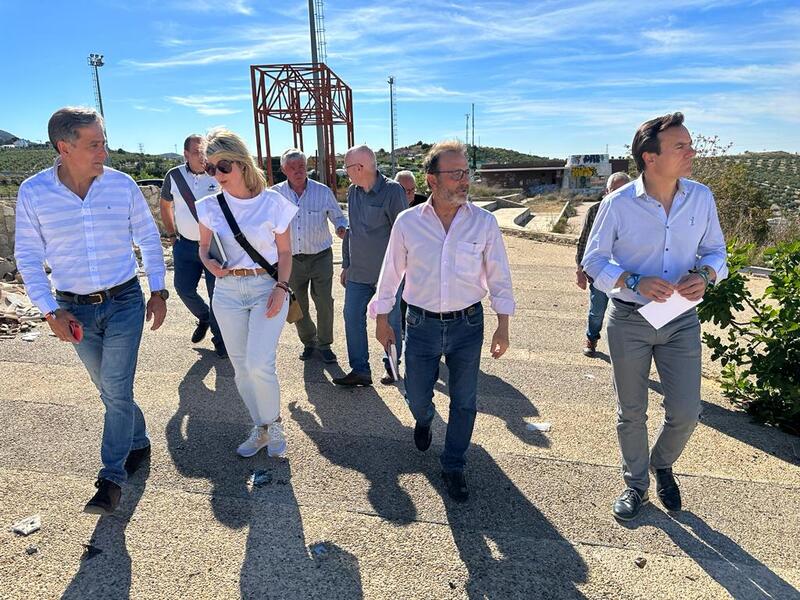 El candidato del PP al alcaldía de Jaén denuncia el incumplimiento absoluto del proyecto del parque multiaventura