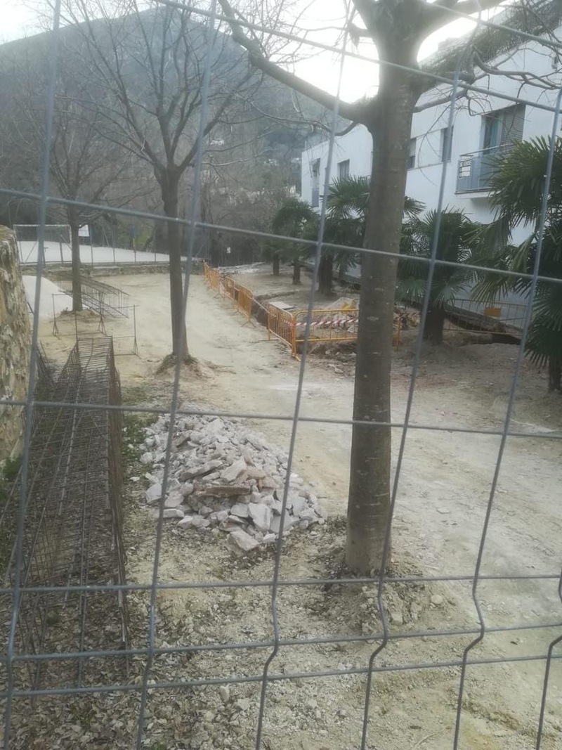 Satisfacción en el Grupo Municipal Popular de Cazorla por el inicio de las obras de mejora en el llamado ‘Ecoparque’ de la calle Maestra Ángeles Lorente