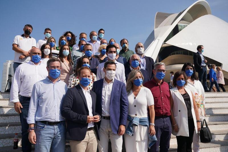 Amplia representación territorial del PP de Jaén durante la convención nacional