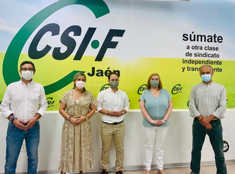 La dirección provincial del PP de Jaén mantiene un primer encuentro con CSIF