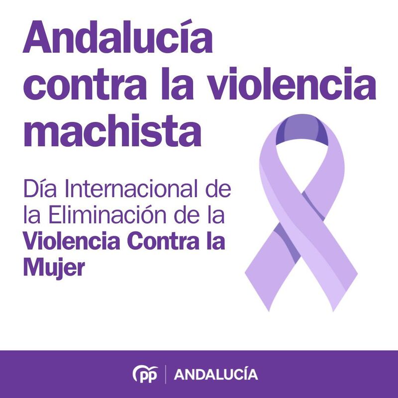 Domínguez: “La lucha contra la violencia de género es la lucha más justa, y debemos afrontarla entre todos”