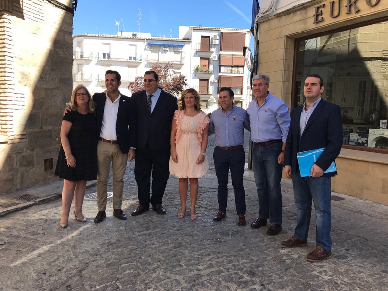 Javier Calvente, reelegido presidente del PP de Baeza, con un respaldo del 97,67% de los votos