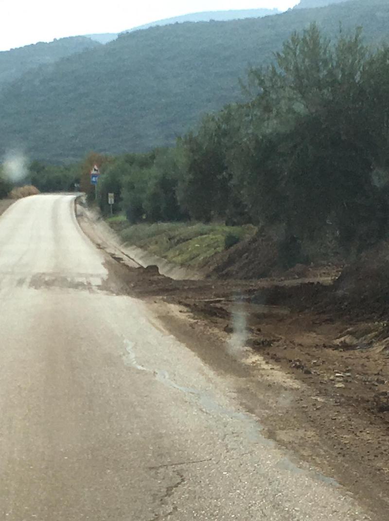 El PP solicita que Diputación actúe en las carreteras provinciales tras las tormentas de estas semanas 