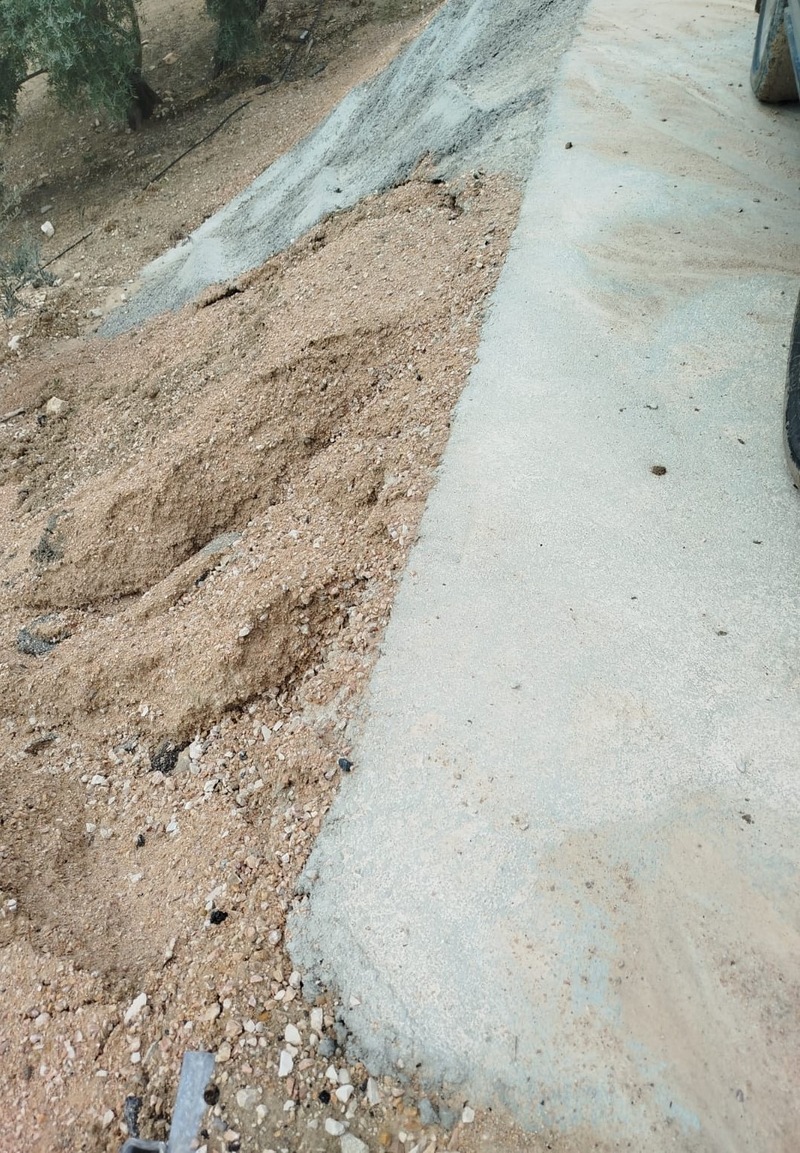 Las lluvias revelan “la chapuza” en el arreglo de la carretera JV-3130, “después de tenerla Diputación cortada trece años”