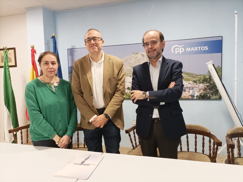 El PP destaca la apuesta del Gobierno andaluz por la comarca de Martos con una inversión de más de 11 millones de euros 