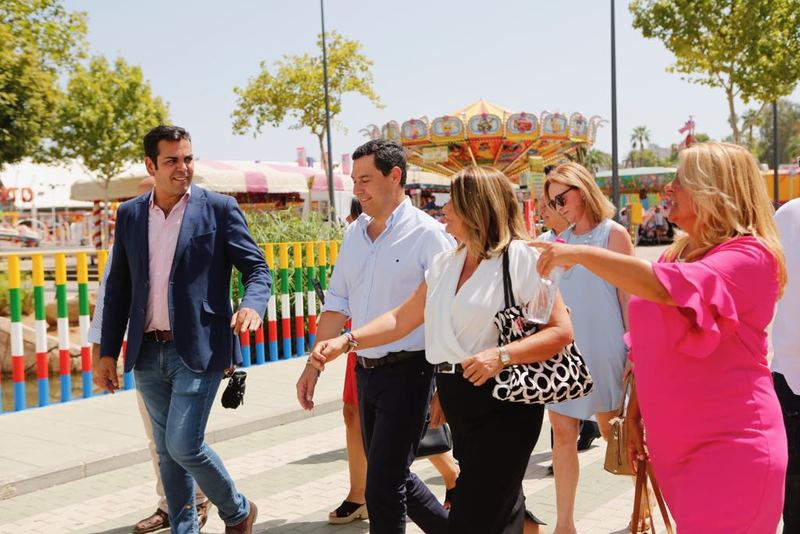 Juanma Moreno: 'Estoy convencido de que los linarenses nos darán la gran responsabilidad de sacar a esta ciudad de la situación a la que el PSOE la ha llevado'