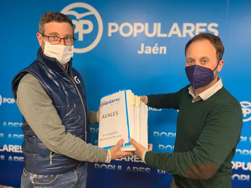 Domínguez presenta un total de 1.208 avales para liderar el Partido Popular de Jaén